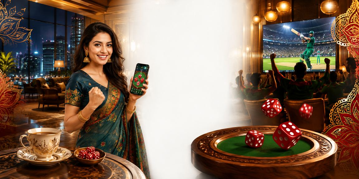 ঢাকায় ক্রিকেট বেটিং উপভোগ করছেন একজন বাংলাদেশি ব্যবহারকারী