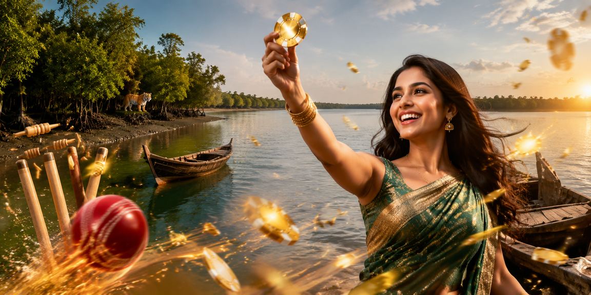 সুন্দরবনের প্রেক্ষাপটে ক্রিকেট বেটিং উপভোগরত বাংলাদেশি মডেল